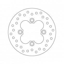 Disco freno Anteriore Brembo serie oro cod. 68B40720