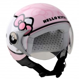 CASCO BAMBINO HELLO KITTY CANDY ROSA HDM Tag JL