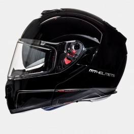 Casco MT Helmets Atom Solid Gloss Black Tg XS